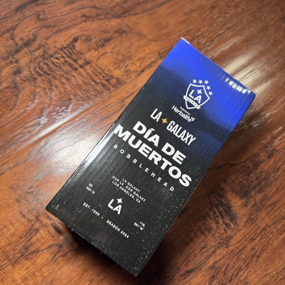 LA GALAXY DIA DE LOS MUERTOS‎ BOBBLEHEAD 2024 New In Box